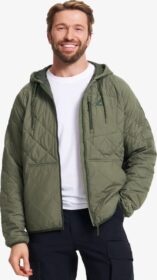 RevolutionRace Ulkoilutakki, Kuoritakki & Tuulitakki – Vihreä – Tapa Quilt Insulated Jacket Miehet Kalamata, Koko:L