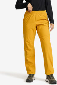 RevolutionRace > Housut > Sade- Ja Kuorihousut – Keltainen – Vector 2L Pants Naiset Golden Yellow, Koko:2XL