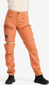 RevolutionRace Zip-off-housut – Oranssi – RVRC GP Pro Zip-off Pants Naiset Sunburn, Koko:M