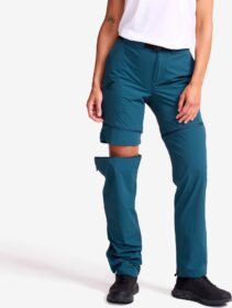 RevolutionRace Zip-off-housut – Sininen – Elevate Hiking Zip-off Pants Naiset Moonlit Ocean, Koko:XL