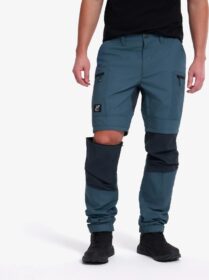 RevolutionRace Zip-off-housut – Sininen – Nordwand Pro Zip-off Pants Miehet Orion Blue/Deep Navy, Koko:S