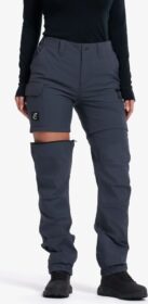 RevolutionRace Zip-off-housut – Sininen – Nordwand Stretch Zip-off Pants Naiset India Ink, Koko:XL