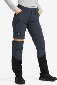RevolutionRace Zip-off-housut – Sininen – RVRC GP Pro Stretch Zip-Off Pants Naiset Blueberry/Black, Koko:S