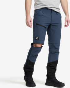 RevolutionRace Zip-off-housut – Sininen – RVRC GP Pro Stretch Zip-Off Pants Miehet Moonlit Ocean/Black, Koko:L