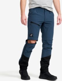RevolutionRace Zip-off-housut – Sininen – RVRC GP Pro Stretch Zip-Off Pants Miehet Moonlit Ocean/Black, Koko:2XL