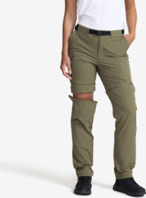RevolutionRace Zip-off-housut – Vihreä – Elevate Hiking Zip-off Pants Naiset Kalamata, Koko:2XL
