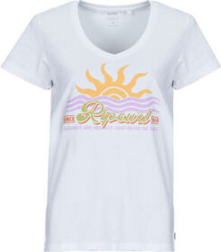 Rip Curl Lyhythihainen t-paita Rip Curl  CALA V NECK  EU XS