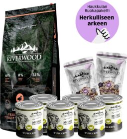 Riverwood Adult Large Ankka Kalkkuna ja Fasaani – Tassukaverin Arkipaketti