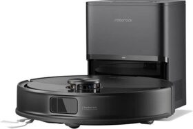Roborock Q10 VF+ Pussiton musta Pölypussi 05 L Lataus 65 dB
