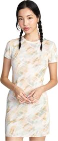 Rvca Linen Rover Lyhythihainen Mekko