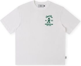 Sanjo Lyhythihainen t-paita Sanjo  Running Club T-Shirt – White  EU L