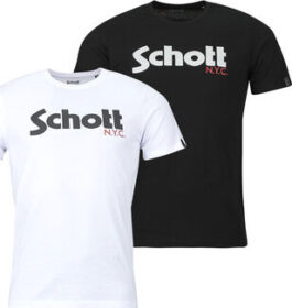 Schott Lyhythihainen t-paita Schott  TS PK  LOGO  EU S