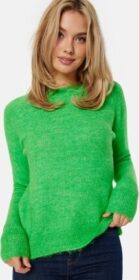 SELECTED FEMME Lulu LS Knit O-Neck Classic Green Detail XXL