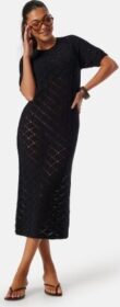 SELECTED FEMME Slfvinna Long Knit Dress Black S