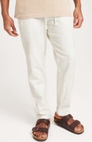 Selected Homme SLH172-Slimtape Brody Linen Pant No Pellavahousut Cloud Dancer