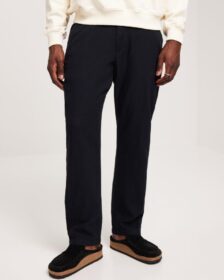 Selected Homme SLH196-Straight-Brody Linen Pant Ex Pellavahousut Black