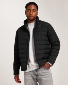 Selected Homme Slhbarry Quilted Jacket Noos Puffer-takit Stretch Limo