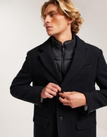 Selected Homme Slhjoseph Wool Coat Noos Miesten takit Stretch Limo