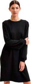 Selected Tenny Long Sleeve Dress Musta S Nainen