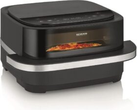 Severin Severin Air-Fryer S-Fry Pizza FR 2464 4 litraa Musta