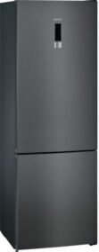 Siemens iQ300 KG49NXXEA jääkaappipakastin 438 l E 70 cm musta ruostumaton teräs