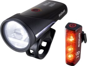 Sigma Sport Aura 100 Set w/ Blaze Link – Polkupyörän lamppusarja black