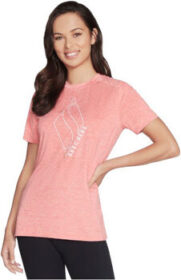 Skechers Lyhythihainen t-paita Skechers  Diamond Blissful Tee  EU S