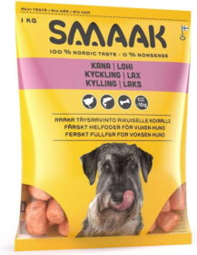 Smaak SMAAK Raaka täysravinto Kana & Lohi 1 kg