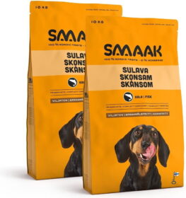 Smaak SMAAK viljaton kala aikuiselle koiralle 2 x 10 kg