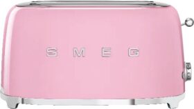 Smeg Smeg 50’s Style leivänpaahdin 4×2 viipaletta Rosa
