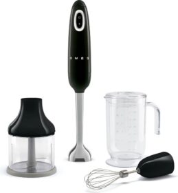 Smeg Smeg 50’s Style sauvasekoitin setti 4 osaa Musta
