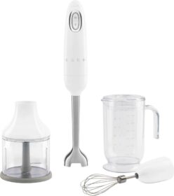 Smeg Smeg 50’s Style sauvasekoitin setti 4 osaa Valkoinen