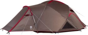 Snow Peak Land Breeze Pro. 4 – 5–6 hengen teltta ruskea
