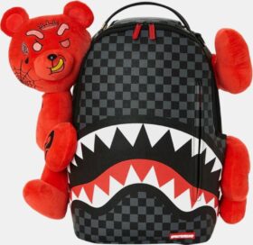 Sprayground Diablo Bearhug Bear Backpack Reput Black