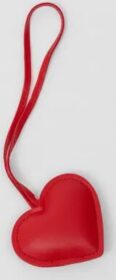 STICKYBESTIE Punainen – Heart Bag Charm