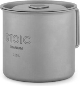 Stoic Titanium TidanSt. Pot 0.3 Kattila koko 300 ml väri harmaa