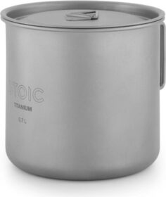 Stoic Titanium TidanSt. Pot 0.6 Kattila koko 600 ml väri harmaa