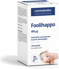 Suomen Luontaistukku Oy Foolihappo 400mcg