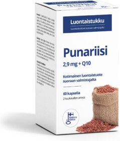 Suomen Luontaistukku Oy Punariisi + Q10