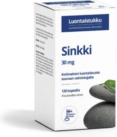 Suomen Luontaistukku Oy Sinkki 30mg