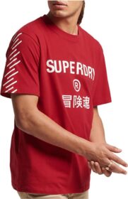 Superdry Code Core Sport T-shirt Punainen L Mies
