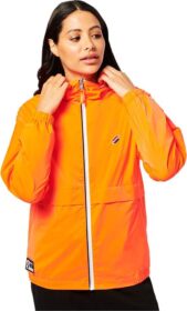 Superdry Code Essential Hooded Ltw Jacket Oranssi S Nainen