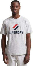 Superdry Code Sl Stacked Apq T-shirt Valkoinen 2XL Mies