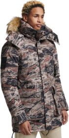 Superdry Code Xpd Everest Jacket Ruskea S Mies