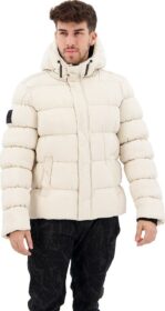 Superdry Code Xpd Sports Puffer Jacket Beige 2XL Mies