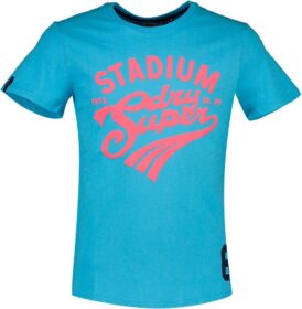 Superdry Collegiate Graphic 185 Short Sleeve T-shirt Sininen S Mies