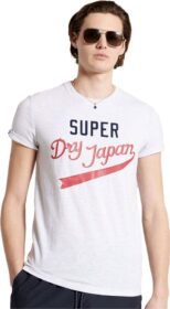 Superdry Collegiate Graphic 185 Short Sleeve T-shirt Valkoinen XL Mies