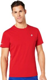 Superdry Core Loose Short Sleeve T-shirt Punainen XL Mies