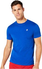 Superdry Core Loose Short Sleeve T-shirt Sininen XL Mies