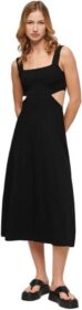 Superdry Cutout Hihaton Midi-mekko